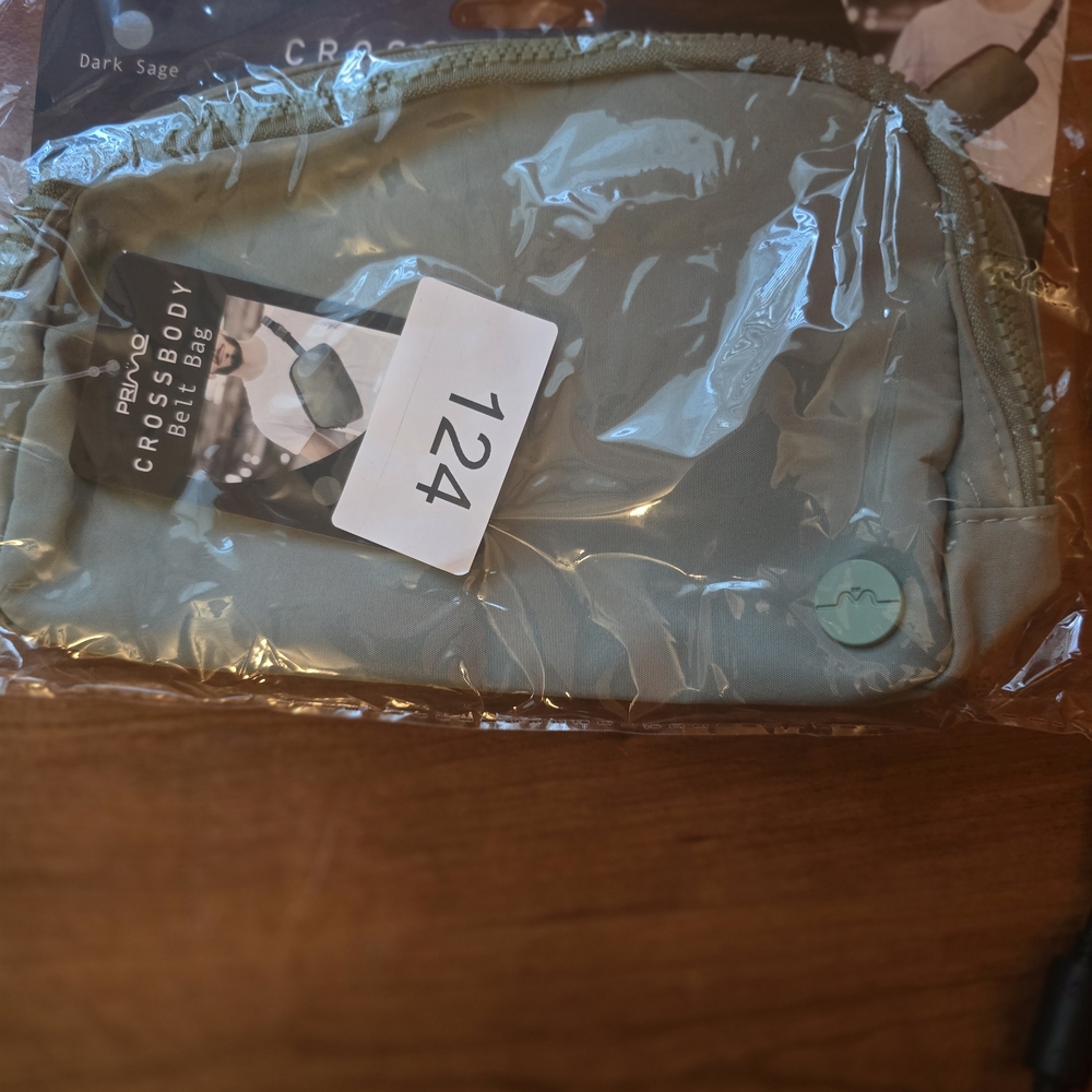 Dark Sage Crossbody Bag